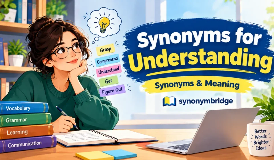 synonyms for understanding